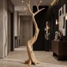 Driftbark Handcrafted Sculpted Solid Wood Tree Coat Rack
