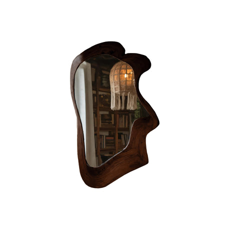 Driftform Handcrafted Live Edge Solid Wood Mirror