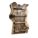 Driftmoor Handcrafted Solid Wood Floating Wine Rack
