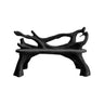Driftwood Grove Handcrafted Live Edge Outdoor Bench Black - Timberustic Bench