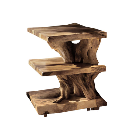 Earthgrain Live Edge Bedside Table