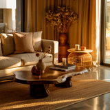 Earthgrain Live Edge Solid Wood Coffee Table