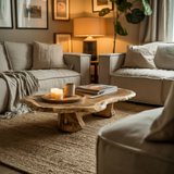 Earthgrain Live Edge Solid Wood Coffee Table