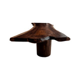 Earthspan Live Edge Solid Wood Dining Table