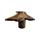Earthspan Live Edge Solid Wood Dining Table