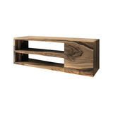 Echra Modern Japandi Handcrafted Solid Wood Floating Bathroom Vanity With Drawers