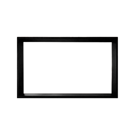 Echra Modern Japandi Handcrafted Solid Wood Mirror Frame Black - Timberustic Mirror