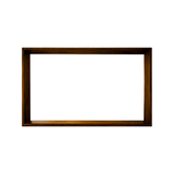 Echra Modern Japandi Handcrafted Solid Wood Mirror Frame Brown - Timberustic Mirror