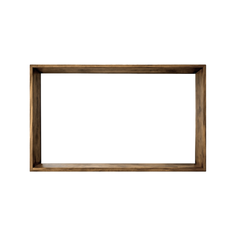 Echra Modern Japandi Handcrafted Solid Wood Mirror Frame Natural Oak - Timberustic Mirror
