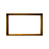 Echra Modern Japandi Handcrafted Solid Wood Mirror Frame Teak - Timberustic Mirror