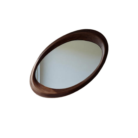 Eclipsera Artisan-Sculpted Solid Wood Mirror