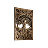 Eirwyn Solid Wood Sculpted Wall Art Natural Oak - Timberustic Wall Art