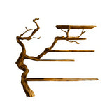 Elara Organic Modern Solid Wood Tree Bookshelf