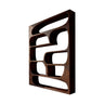 Elara Sculptural Organic Solid Wood Bookshelf