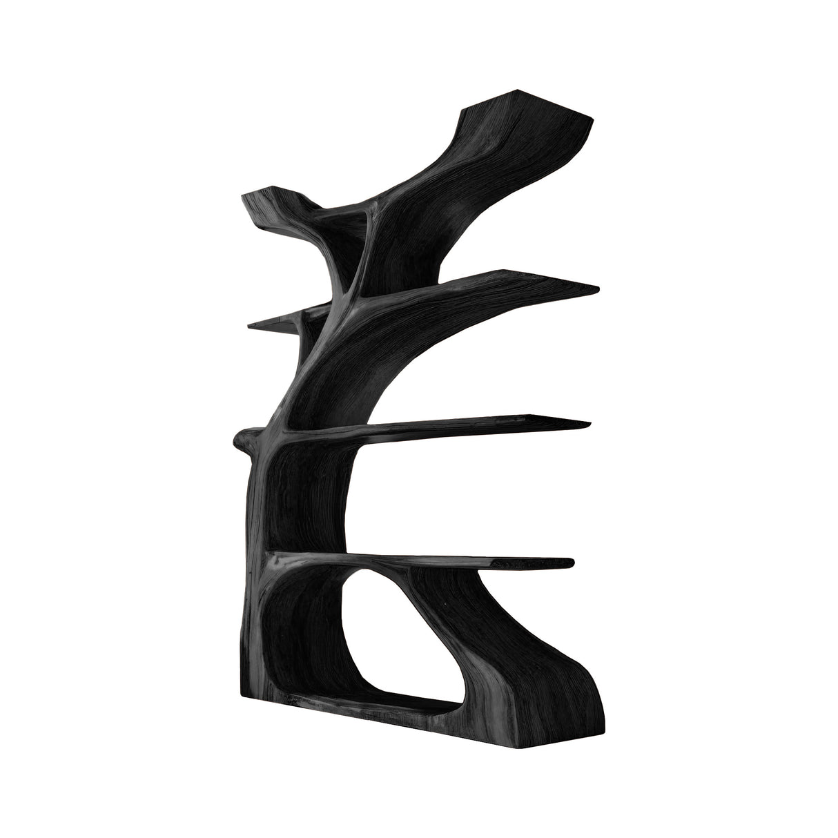 Elara Treeform Solid Wood Bookshelf