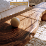 Elaric Live Edge Solid Wood Coffee Table - Timberustic Coffee Table