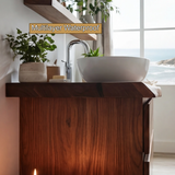 Elarion Ridge Solid Wood Bathroom Vanity with Drawers - Timberustic Freestanding Bathroom Vanity with Drawers