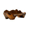 Elarion Sculpted Solid Wood Sofa Brown - Timberustic Sofa