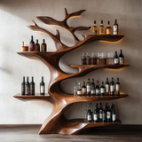 Elarion Sculptural Tree Wine Rack - Timberustic Tree Wine Rack
