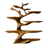 Elarion Sculptural Tree Wine Rack Brown - Timberustic Tree Wine Rack