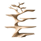 Elarion Sculptural Tree Wine Rack Natural Oak - Timberustic Tree Wine Rack