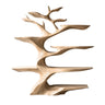 Elarion Sculptural Tree Wine Rack Natural Oak - Timberustic Tree Wine Rack