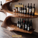 Elarion Sculptural Tree Wine Rack - Timberustic Tree Wine Rack