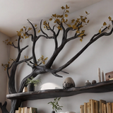 Elaris Branch Solid Wood Tree Bookshelf - Timberustic Tree Bookshelf