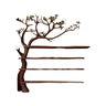 Elaris Branch Solid Wood Tree Bookshelf Dark Walnut - Timberustic Tree Bookshelf