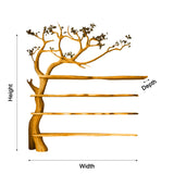 Elaris Branch Solid Wood Tree Bookshelf - Timberustic Tree Bookshelf