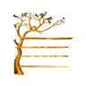 Elaris Branch Solid Wood Tree Bookshelf Teak - Timberustic Tree Bookshelf