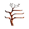 Elaris Live Edge Solid Wood Kitchen Shelf Mahogany - Timberustic Kitchen Shelf
