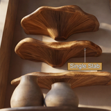 Elarith Live Edge Solid Wood Mushroom Floating Shelf SPA543488 - Timberustic Floating Shelf
