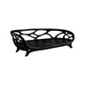 Elaro Sculpted Solid Wood Sofa Black - Timberustic Sofa