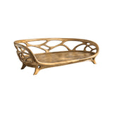 Elaro Sculpted Solid Wood Sofa Natural Oak - Timberustic Sofa