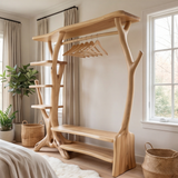 Elarowen Handcrafted Solid Wood Entryway Organizer - Timberustic Entryway Organizer