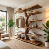 Elarowyn Solid Wood Entryway Organizer - Timberustic Entryway Organizer