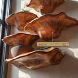 Elarune Live Edge Solid Wood Mushroom Floating Shelf SPA349342 - Timberustic Floating Shelf