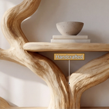 Elarwood Sculpted Solid Wood Tree Bookshelf - Timberustic Tree Bookshelf