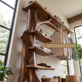 Elarwyn Solid Wood Entryway Organizer