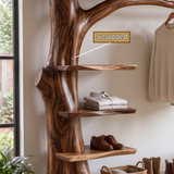 Elarwyn Solid Wood Entryway Organizer