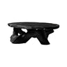 Eldara Live Edge Solid Wood Coffee Table Black - Timberustic Coffee Table