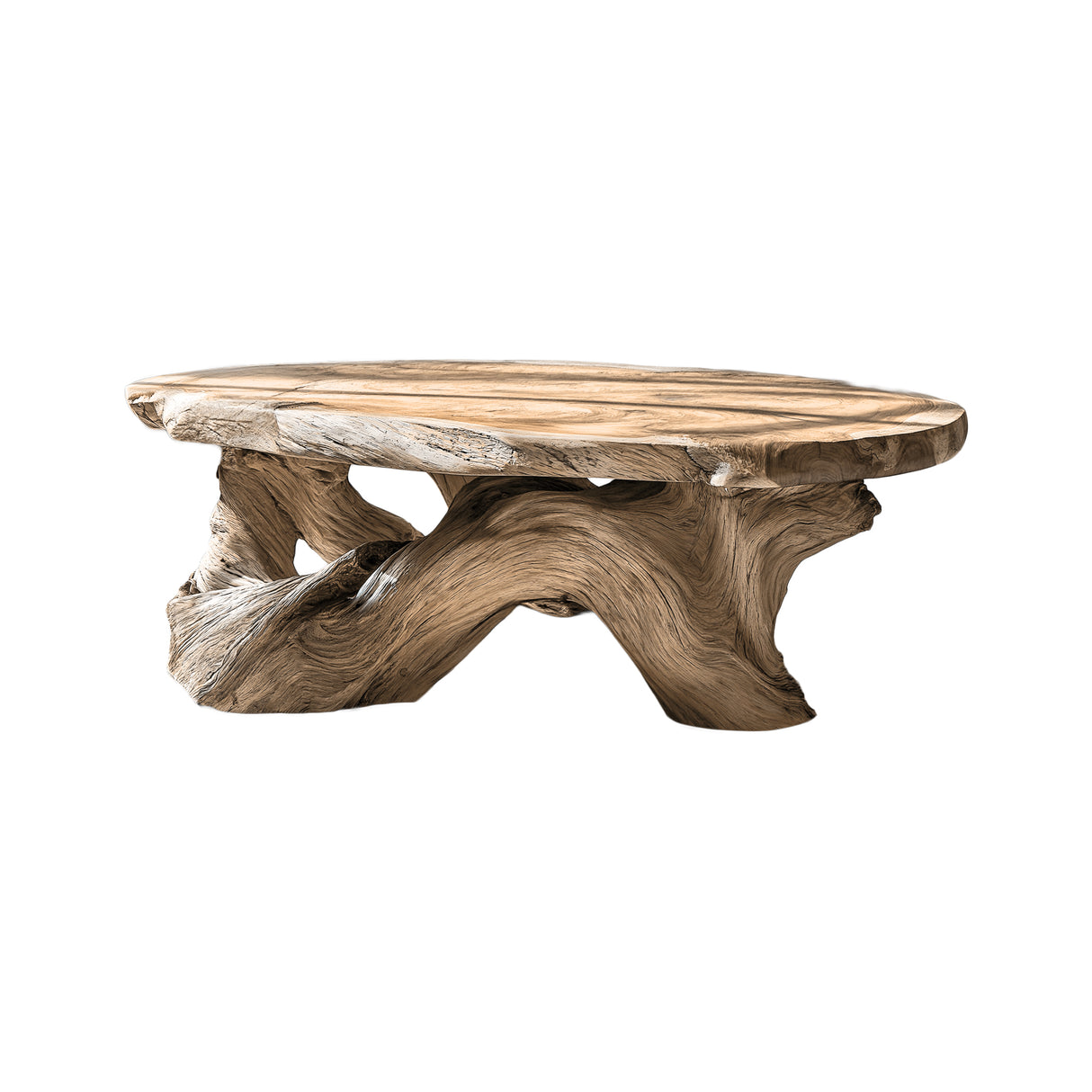 Eldara Live Edge Solid Wood Coffee Table - Timberustic Coffee Table