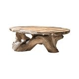 Eldara Live Edge Solid Wood Coffee Table - Timberustic Coffee Table