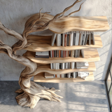 Eldergrove Handcrafted Solid Wood Tree Bookshelf - Timberustic Tree Bookshelf