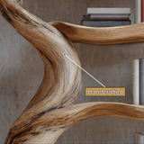 Eldergrove Handcrafted Solid Wood Tree Bookshelf - Timberustic Tree Bookshelf