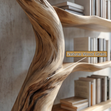 Eldergrove Handcrafted Solid Wood Tree Bookshelf - Timberustic Tree Bookshelf