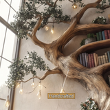 Eldergrove Sculpted Solid Wood Tree Bookshelf - Timberustic Tree Bookshelf