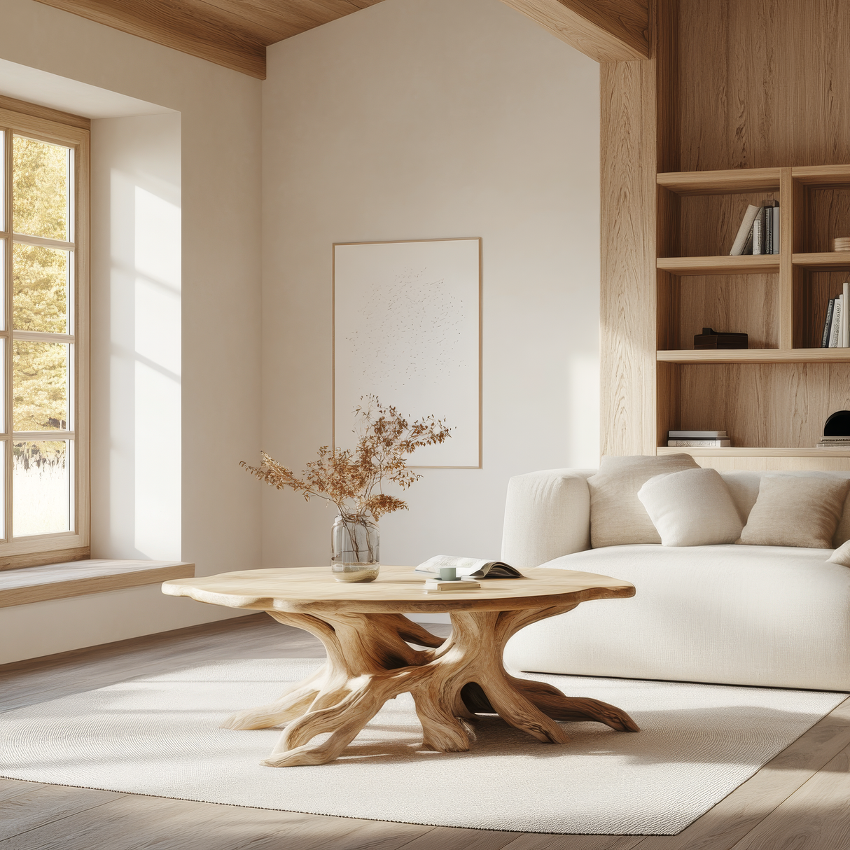 Eldorin Live Edge Solid Wood Coffee Table SPA275112 - Timberustic Coffee Table
