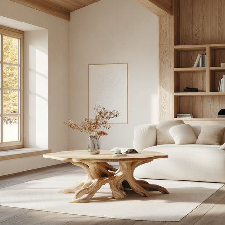 Eldorin Live Edge Solid Wood Coffee Table SPA275112 - Timberustic Coffee Table